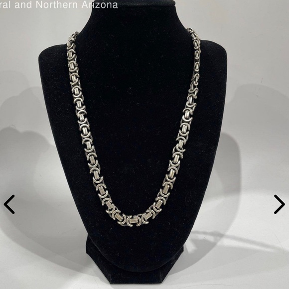 Necklaces
925 Sterling Silver 24.5" Necklace 80.25g - Picture 4 of 7